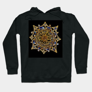 Cosmic Star by Julie Ann Stricklin Hoodie